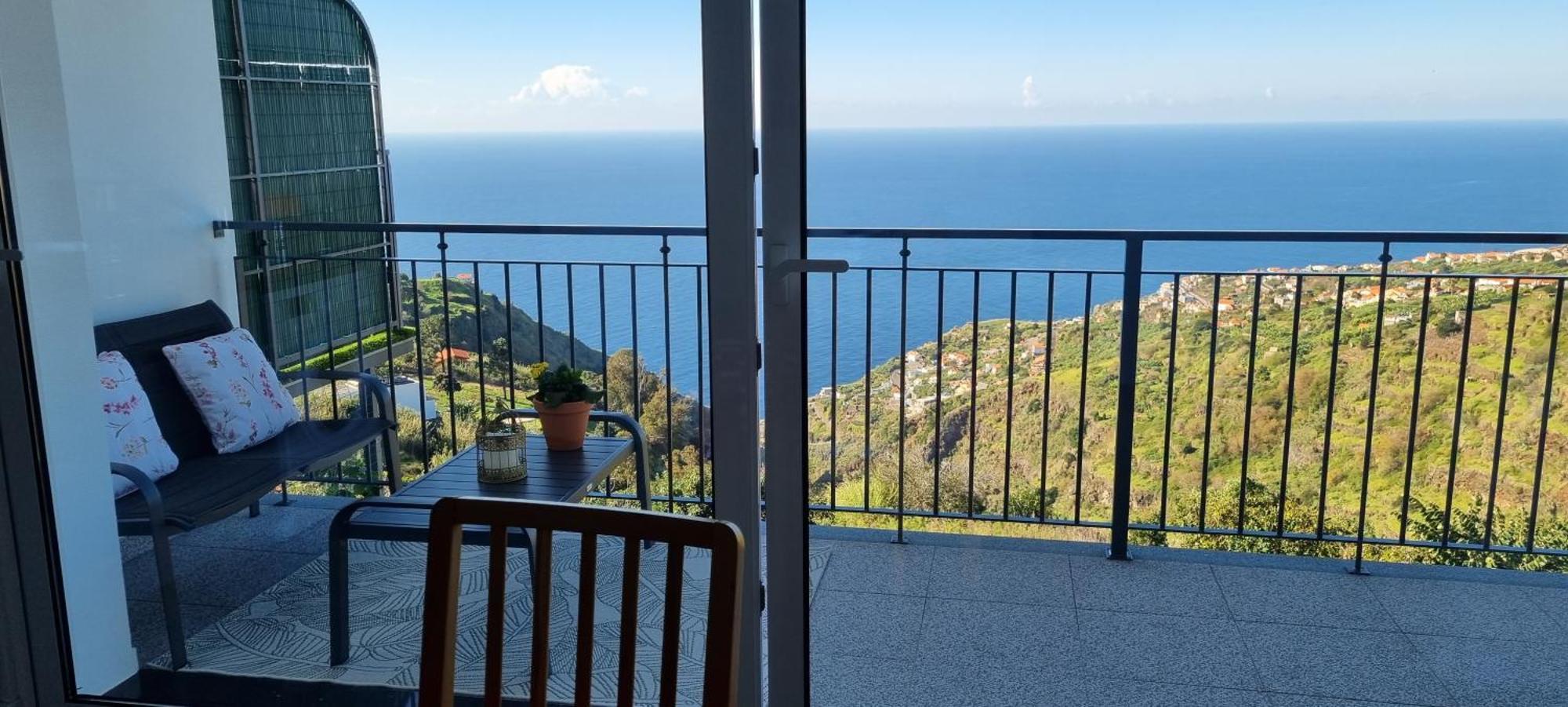 Ferienwohnung Casa Mar Azul Arco da Calheta  Exterior foto