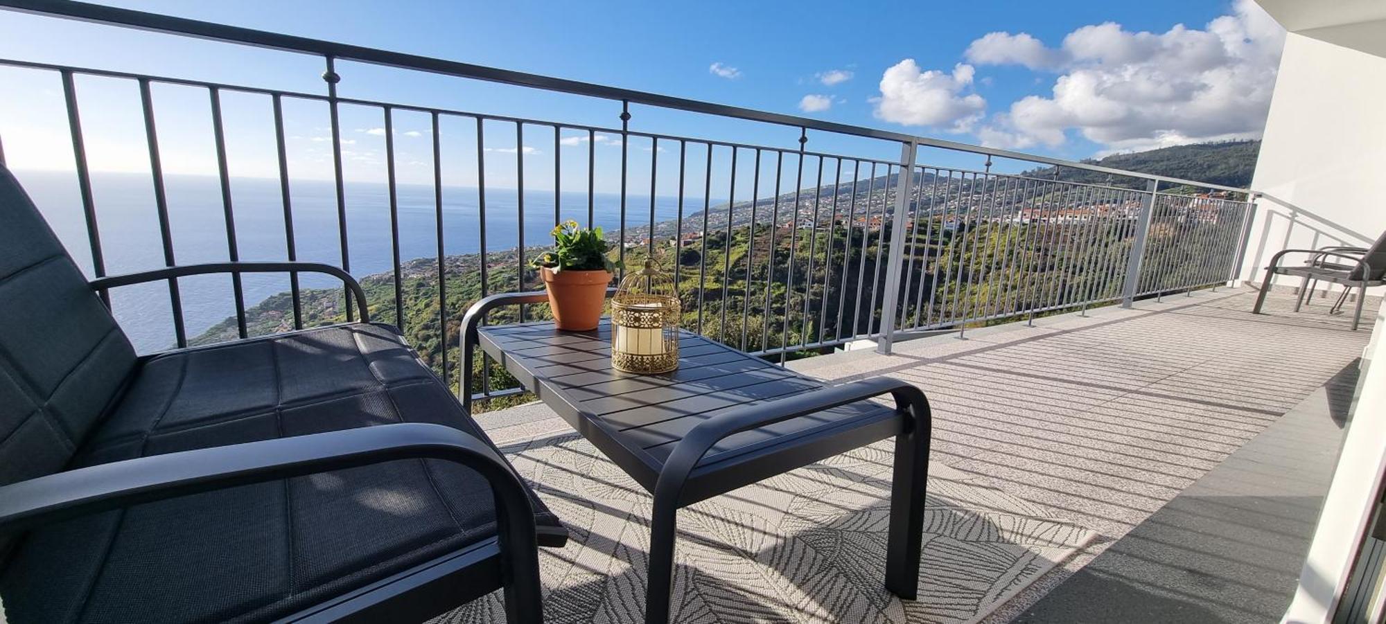 Ferienwohnung Casa Mar Azul Arco da Calheta  Exterior foto