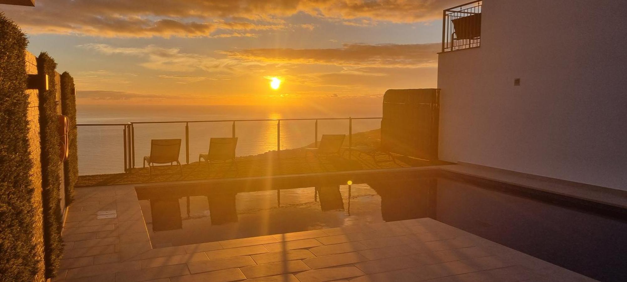 Ferienwohnung Casa Mar Azul Arco da Calheta  Exterior foto