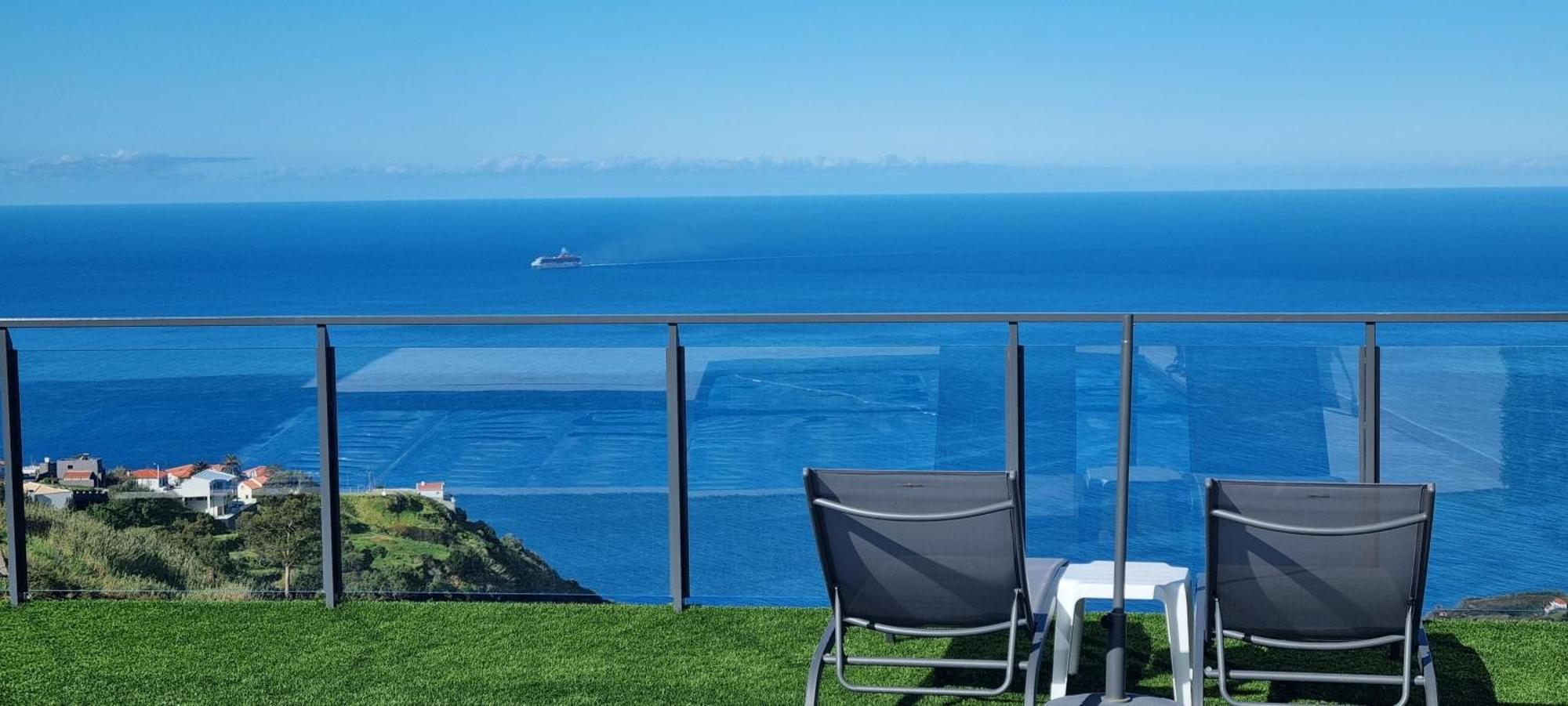 Ferienwohnung Casa Mar Azul Arco da Calheta  Exterior foto